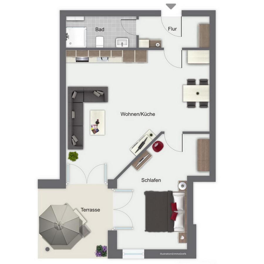 Duenenblick Wohnung 05 Boltenhagen  Exteriör bild